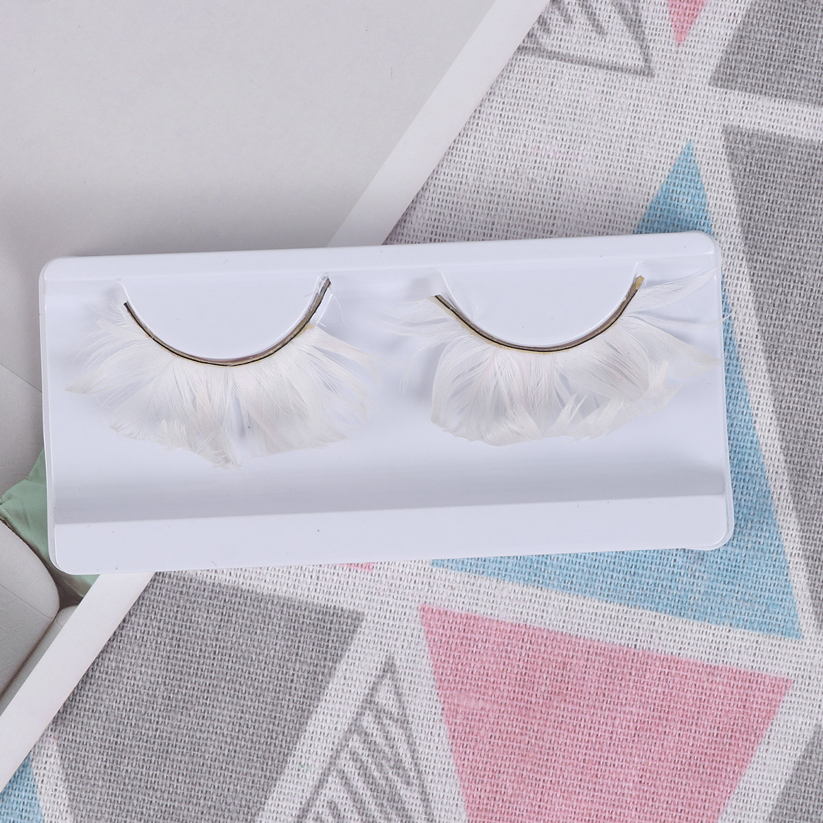 Eyelash Extension Is Safe - 3Pair Pure Color Fake Eyelashes Safe
