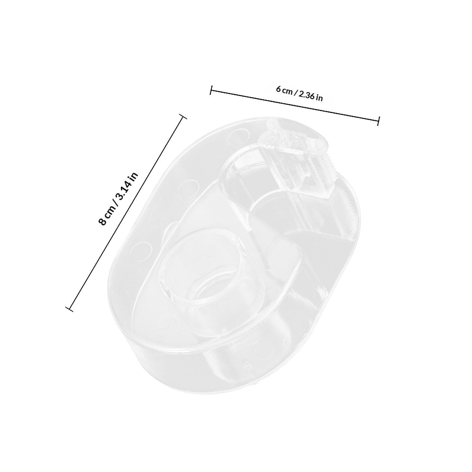 3Pcs Eyelash Tape Cutter Dispe - Eyelash Extension Is Safe avaliação e preço
