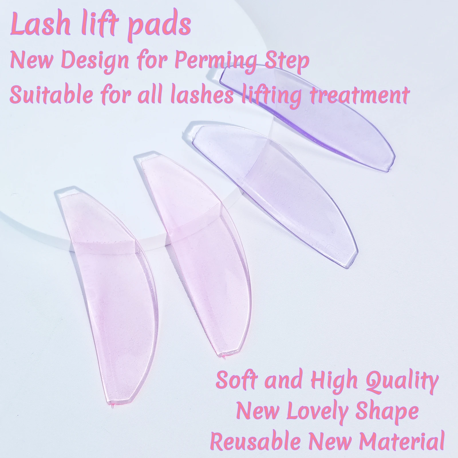 1 pair softening lash lift pad - Eyelash Lift Or Extension avaliação e preço