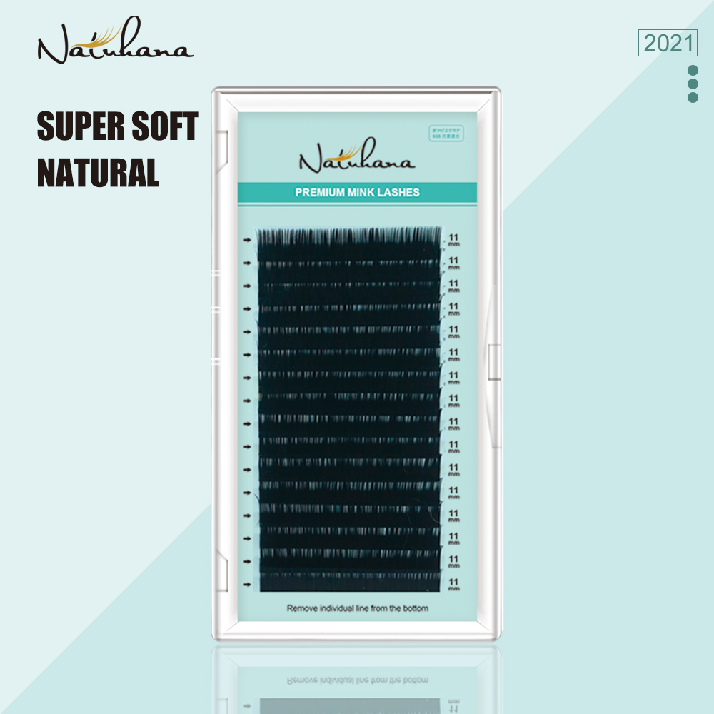 NATUHANA 16Rows C cc D dd Natu - Eyelash Extension Korea Natural avaliação e preço