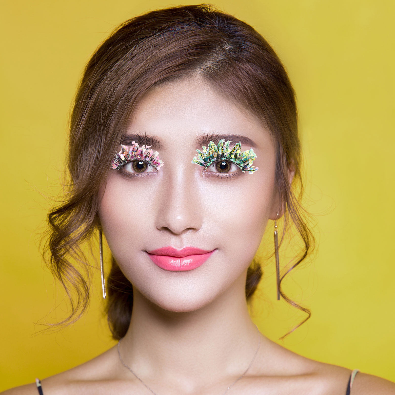 4Pairs Night Glow False Eyelas - Eyelash Extension Is Safe avaliação e preço