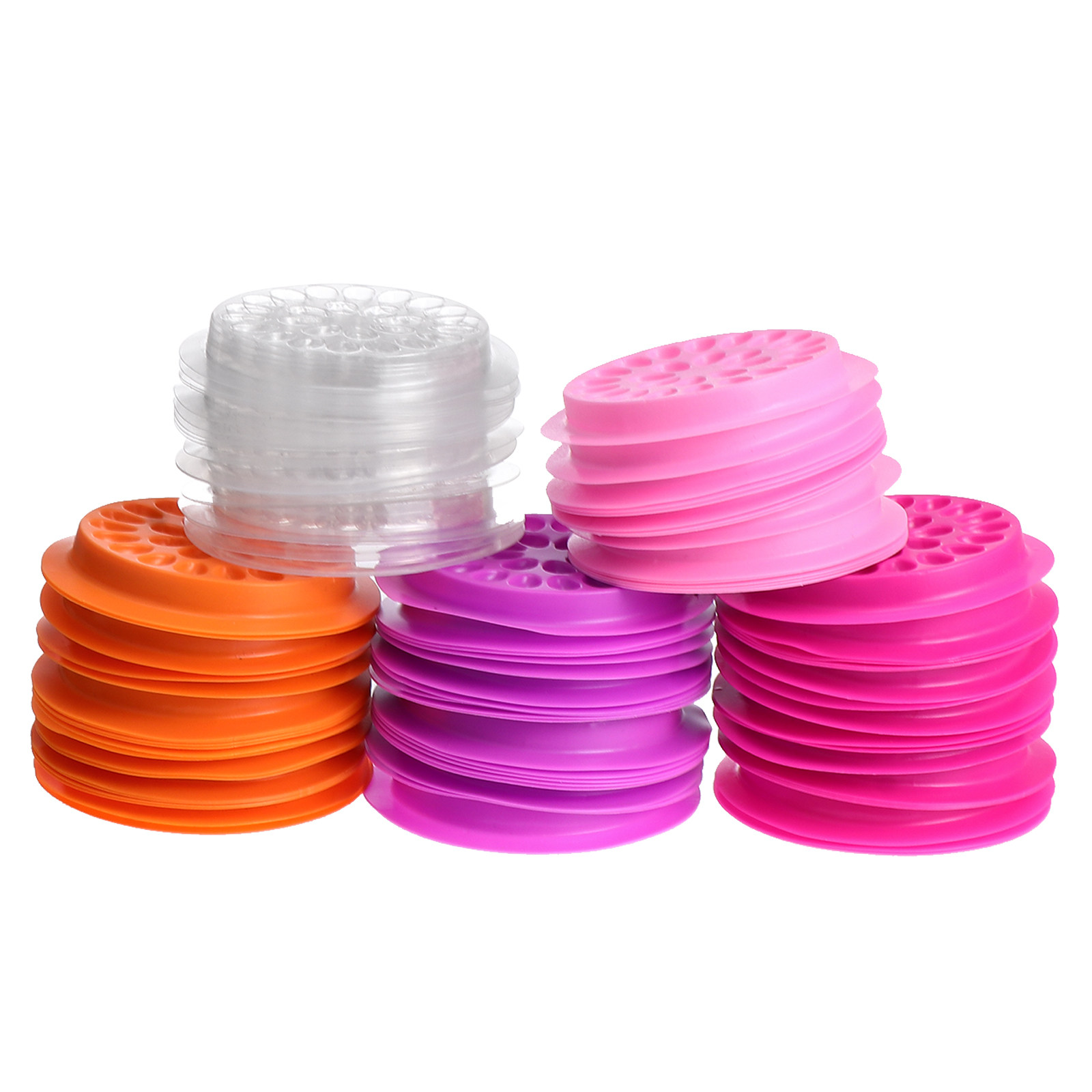 100Pcs Flower Shape Eyelash Gl - Eyelash Extension Is Safe avaliação e preço