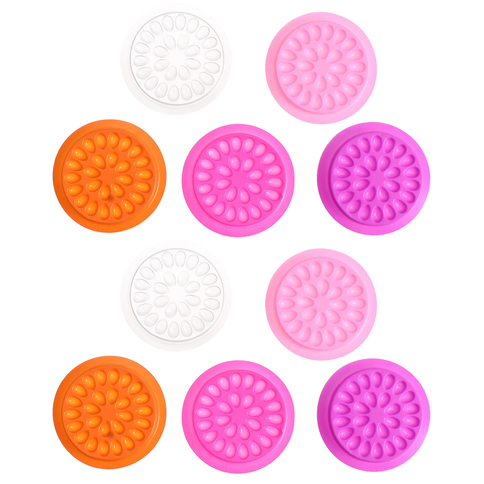 100Pcs Flower Shape Eyelash Gl - Eyelash Extension Is Safe avaliação e preço