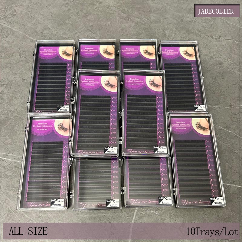 JADECOLIER 10 tray/lot high qu - Eyelash Extension Korea Natural avaliação e preço