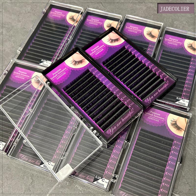 JADECOLIER 10 tray/lot high qu - Eyelash Extension Korea Natural avaliação e preço