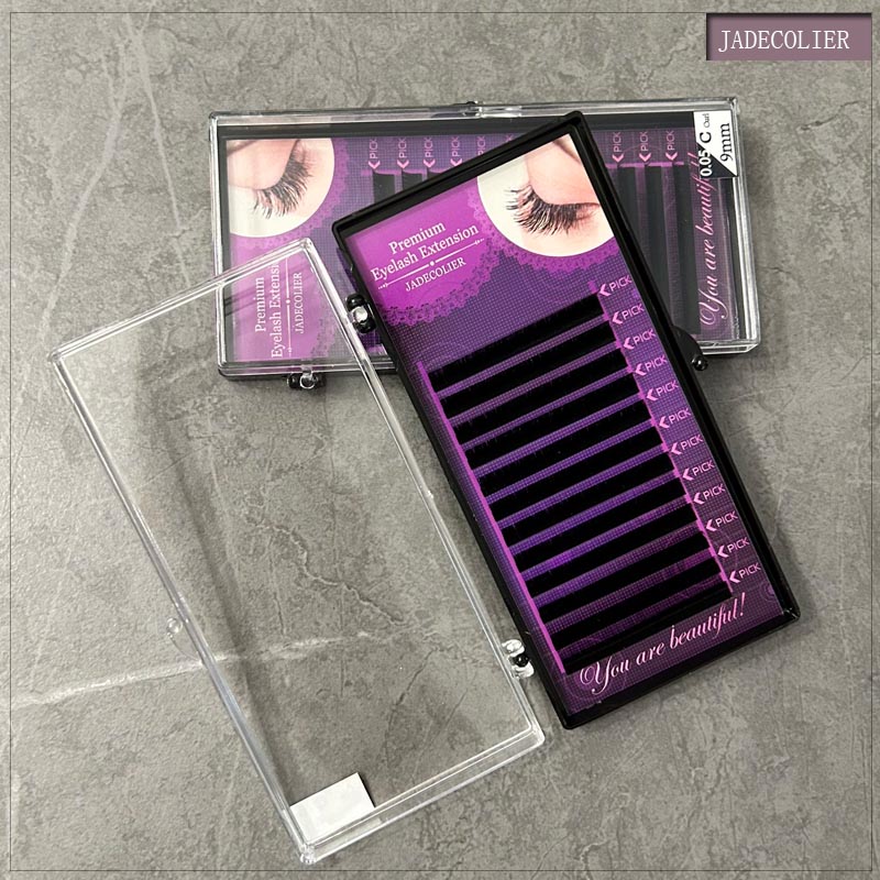 JADECOLIER 10 tray/lot high qu - Eyelash Extension Korea Natural avaliação e preço