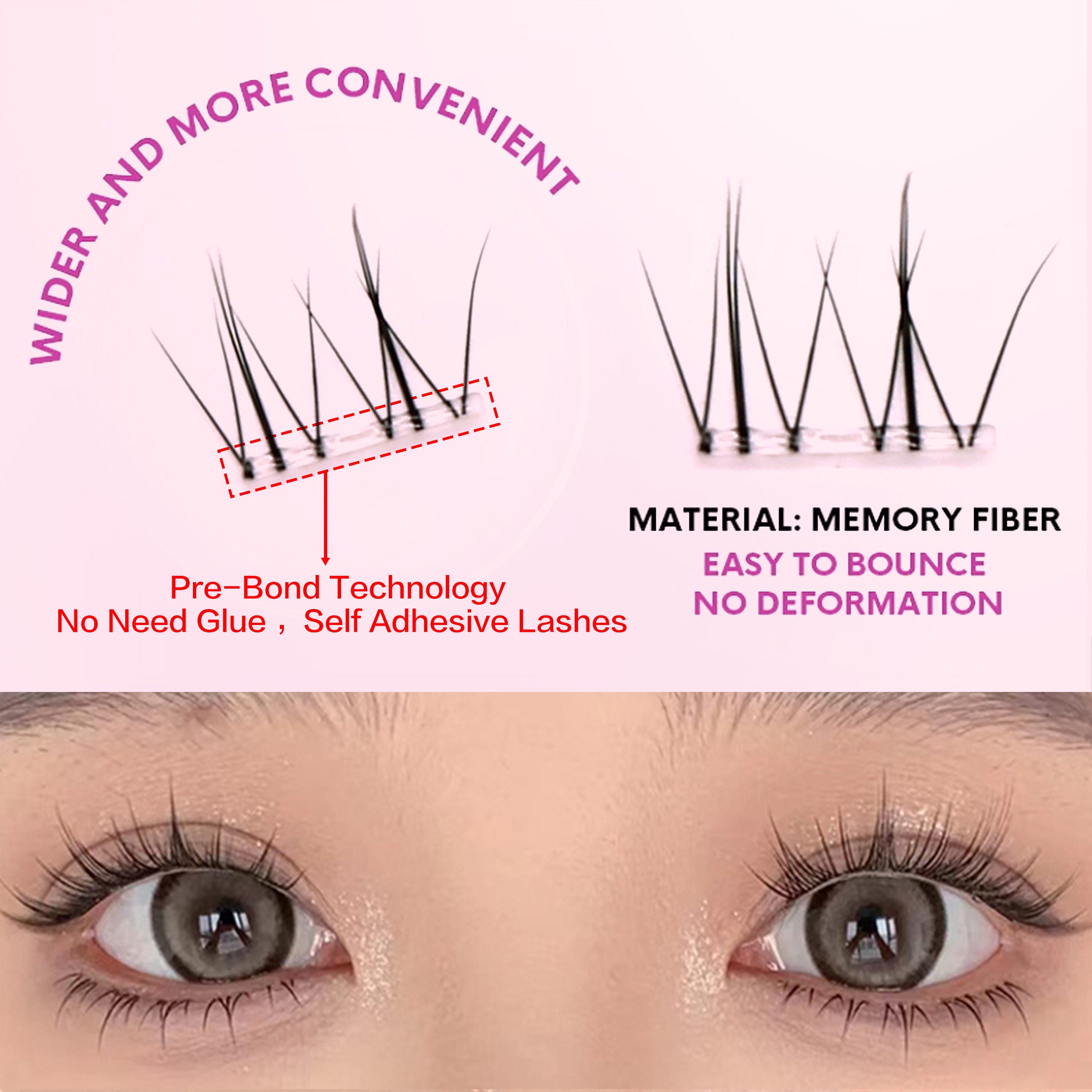 Wholesale Korea Waterproof Sel - Eyelash Extension Korea Natural avaliação e preço