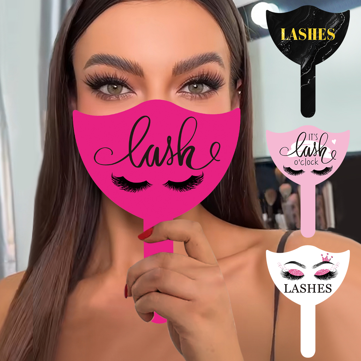 2Pcs Eyelash Technician Photo  - Eyelash Extension Salon avaliação e preço