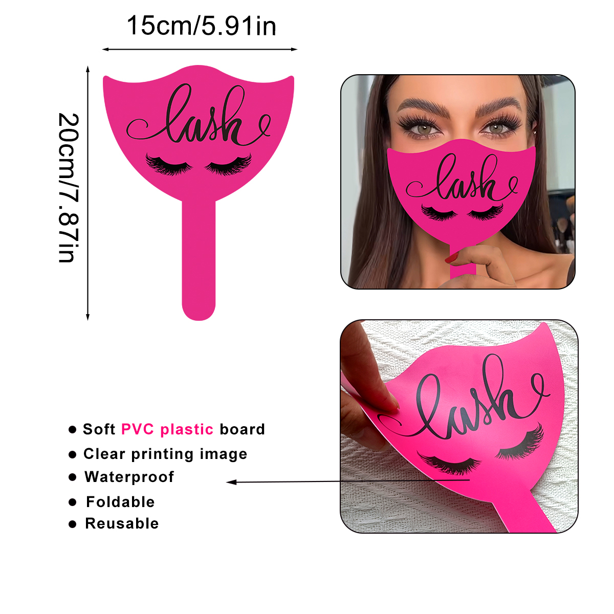 2Pcs Eyelash Technician Photo  - Eyelash Extension Salon avaliação e preço