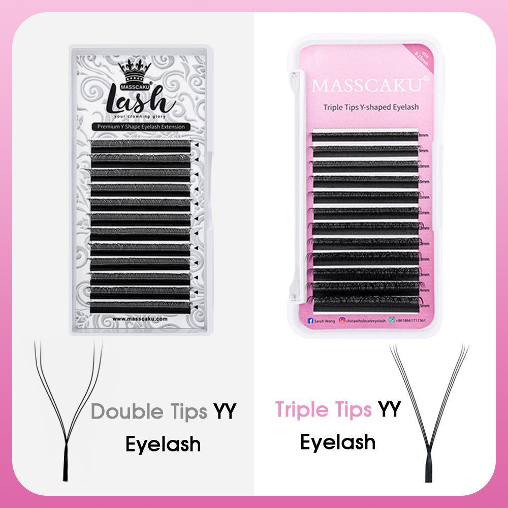 MASSCAKU 0.05mm 0.07mm C CC D  - Eyelash Extension Korea Natural avaliação e preço
