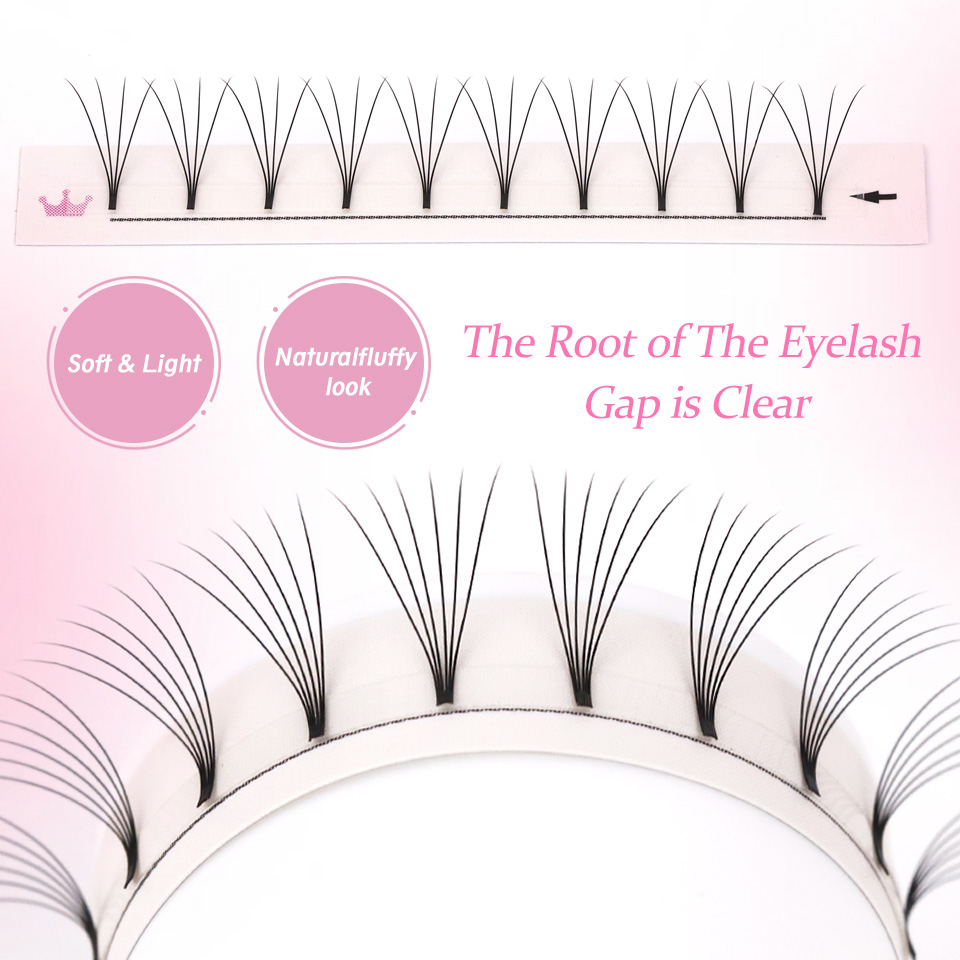 Rujade Premade Volume Fans Sho - Eyelash Extension Korea Natural avaliação e preço