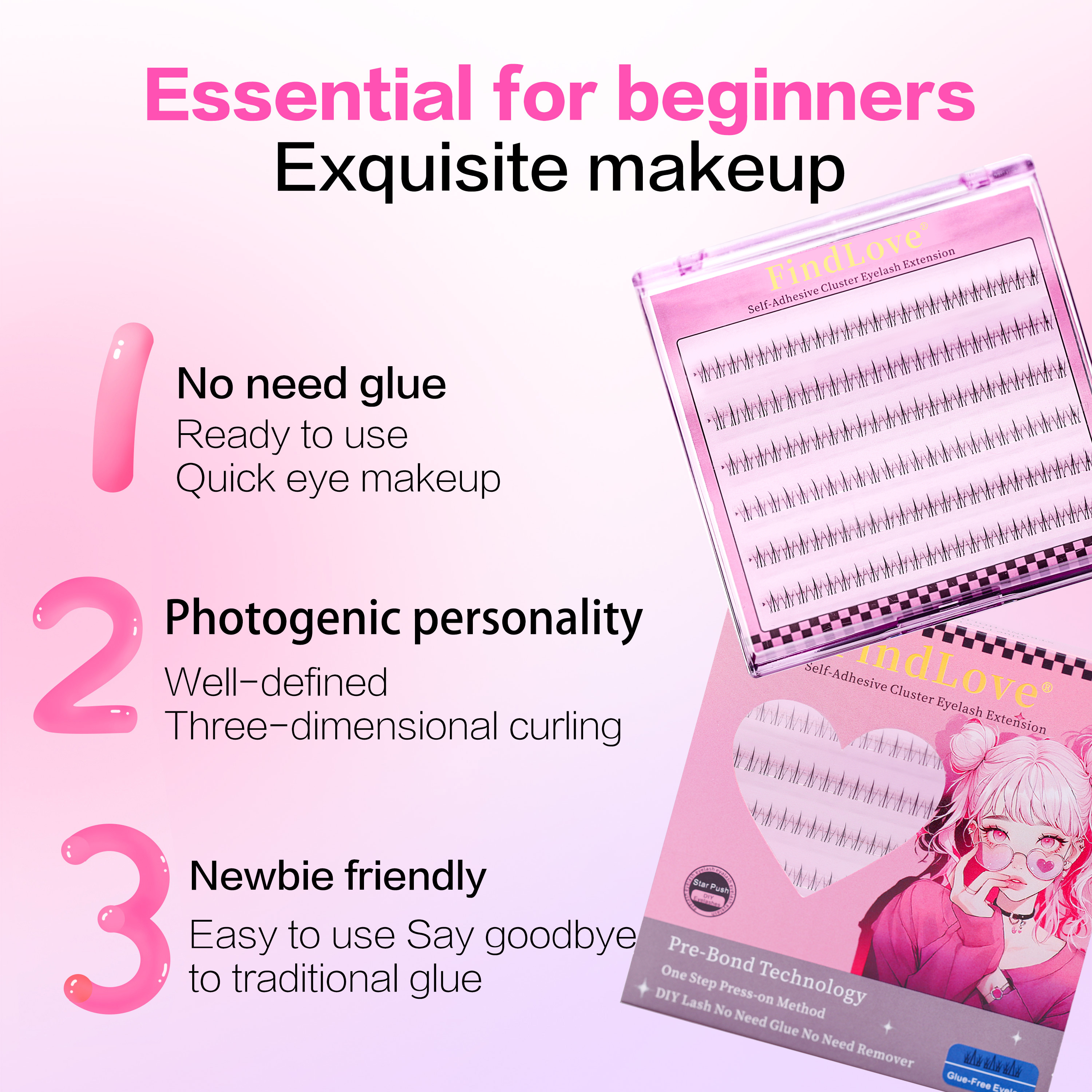 Wholesale Korea Waterproof Sel - Eyelash Extension Korea Natural avaliação e preço